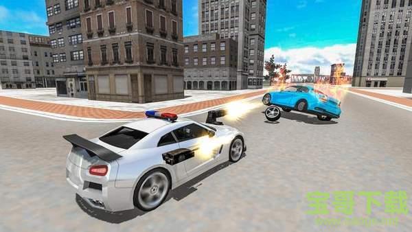 驾驶警车射击游戏下载